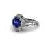 Sapphire Ornate Filigree Engagement Ring - Evie No. 15 image 3