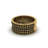 Black Diamond Pave Eternity Wedding Band - Mckinley No. 7