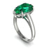 Pear Cut Emerald Solitaire Engagement Ring - Elle No. 6 image 3
