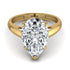 Pear Cut Diamond Solitaire Engagement Ring - Elle No. 1
