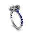 Pear-Cut Diamond Halo Engagement Ring - Nylah No. 63