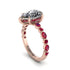 Pear-Cut Diamond Halo Engagement Ring - Nylah No. 47