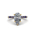 Pear-Cut Diamond Halo Engagement Ring - Nylah No. 61 image 3