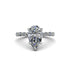 Pear-Cut Diamond Halo Engagement Ring - Nylah No. 3 image 9