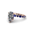 Pear-Cut Diamond Halo Engagement Ring - Nylah No. 62 image 1