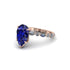 Pear-Cut Sapphire Halo Engagement Ring - Nylah No. 14 image 1