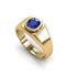 Gabriel's Pinkie Sapphire Ring For Men