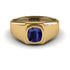 Gabriel's Pinkie Sapphire Ring For Men
