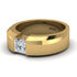Princess Cut Diamond Solitaire Wedding Band - Lane No. 1 image 8