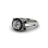 Radiant Diamond Halo Gold Engagement Ring - Madilyn No. 33 image 3