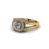 Radiant Diamond Halo Gold Engagement Ring - Madilyn No. 1 image 3