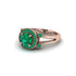 Radiant Emerald Halo Gold Engagement Ring - Madilyn No. 20 image 3