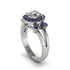 Radiant Diamond Halo Gold Engagement Ring - Madilyn No. 63