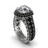 Diamond Radiant Majesty Pave Engagement Ring - Cataleya No. 33