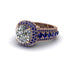 Diamond Radiant Majesty Pave Engagement Ring - Cataleya No. 62
