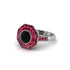 Black Diamond Radiant Majesty Engagement Ring - Francesca No. 54 image 1