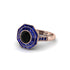 Black Diamond Radiant Majesty Engagement Ring - Francesca No. 68 image 1