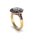 Diamond Radiant Majesty Engagement Ring - Francesca No. 61