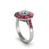 Diamond Radiant Majesty Engagement Ring - Francesca No. 48 image 2