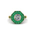 Diamond Radiant Majesty Engagement Ring - Francesca No. 16 image 3