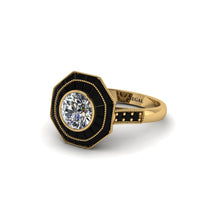 Diamond Radiant Majesty Engagement Ring - Francesca No. 31 image 1