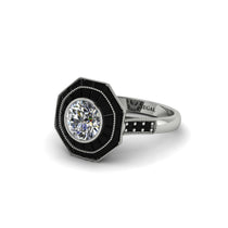 Diamond Radiant Majesty Engagement Ring - Francesca No. 33 image 1