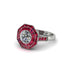 Diamond Radiant Majesty Engagement Ring - Francesca No. 48 image 1