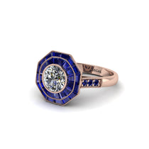 Diamond Radiant Majesty Engagement Ring - Francesca No. 62 image 1
