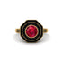 Ruby Radiant Majesty Engagement Ring - Francesca No. 40 image 3