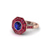 Sapphire Radiant Majesty Engagement Ring - Francesca No. 59