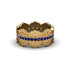 Sapphire Regal Eternity Openwork Wedding Ring - Dayana No. 13 image 2