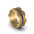 Sapphire Regal Eternity Openwork Wedding Ring - Dayana No. 13 image 3