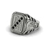 Black Diamond Regal Filigree Men's Ring - Hollis No. 9