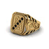 Black Diamond Regal Filigree Men's Ring - Hollis No. 7