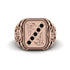 Black Diamond Regal Filigree Men's Ring - Hollis No. 8 image 2