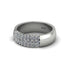 Diamond Regal Harmony Wedding Band - Marlowe No. 3