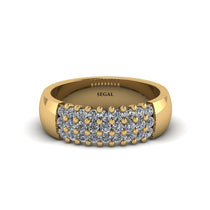 Diamond Regal Harmony Wedding Band - Marlowe No. 1 image 1