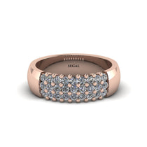 Diamond Regal Harmony Wedding Band - Marlowe No. 2 image 1