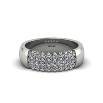 Diamond Regal Harmony Wedding Band - Marlowe No. 3 image 1