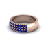Sapphire Regal Harmony Wedding Band - Marlowe No. 14 image 3