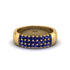 Sapphire Regal Harmony Wedding Band - Marlowe No. 13 image 1