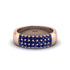 Sapphire Regal Harmony Wedding Band - Marlowe No. 14 image 1