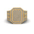 Diamond Regal Majesty Gold Men's Ring - Devin No. 1 image 2