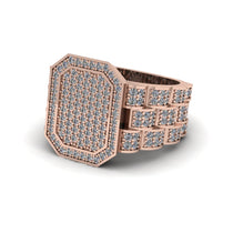 Diamond Regal Majesty Gold Men's Ring - Devin No. 2 image 1