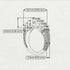 Marquise-Cut Ruby Cascade Engagement Ring - Regina No. 11