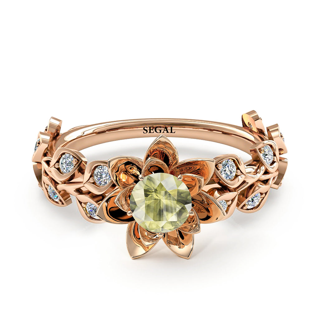 Lotus Flower And Leaves - Anna no. 705