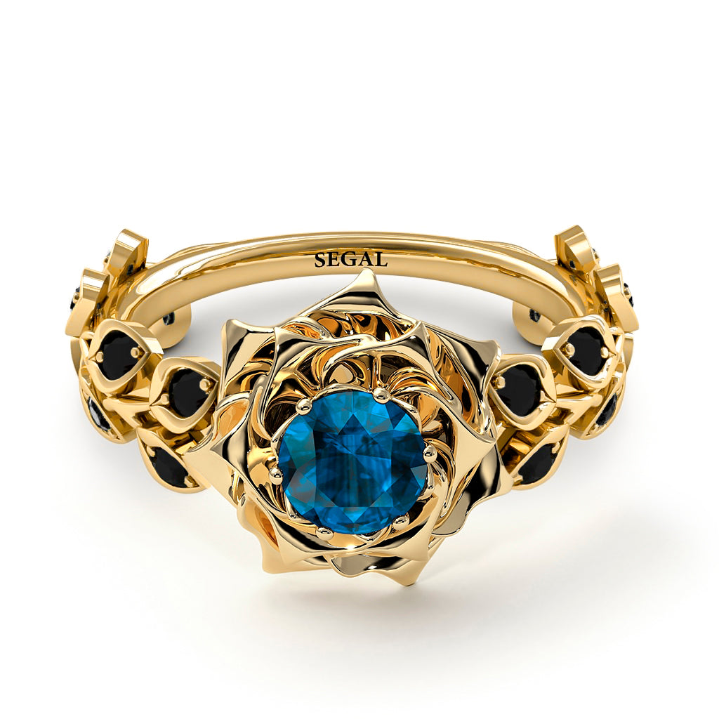 Rose Flower And Leaves - Diana no. 507