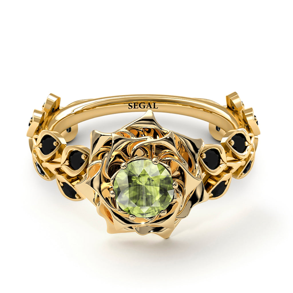 Rose Flower And Leaves - Diana no. 707