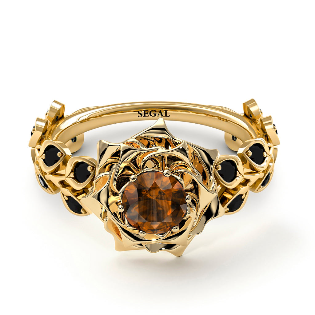 Rose Flower And Leaves - Diana no. 1107