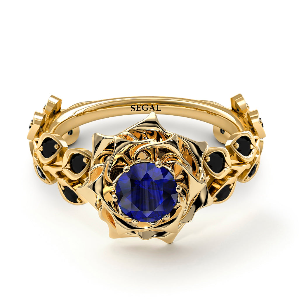 Rose Flower And Leaves - Diana no. 52